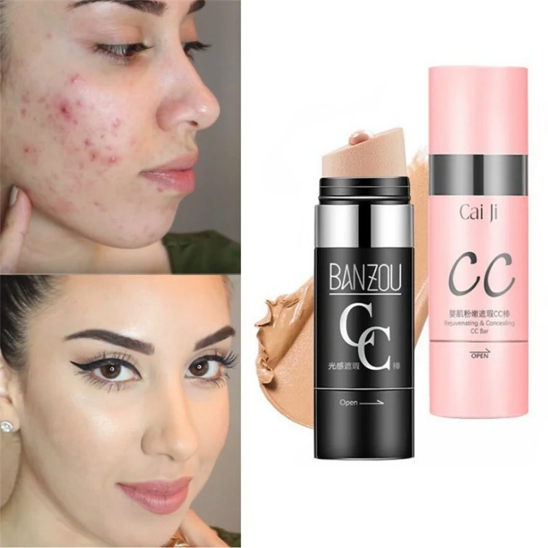 

2019 New Air Concealer Moisturizing Foundation Isolation Face Bare Design Whitening CC Cushion Cream Makeup Roller