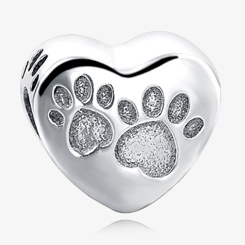 Strollgirl New Collection Romantic 925 Sterling Silver Love Heart Charm Beads Fit Original Pandora Bracelet Jewelry Accessories - Цвет: StrollGirl03614