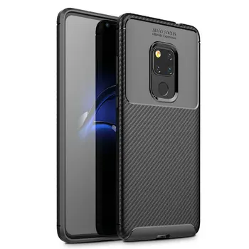 

30pcs/lot Ultra Thin Armour Back Cover For Huawei Mate 20 Mate 20 Lite Mate 20 Pro Carbon Fiber Case For Y9 2019 Enjoy 9 Plus