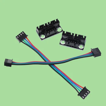 

4pcs/2sets dual z stepper motor adapter parallel module stepping motor diverter expanding flow board diffuser spreader splitter