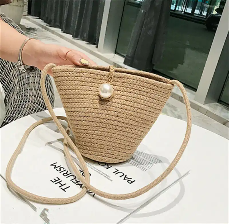 circle beach bag