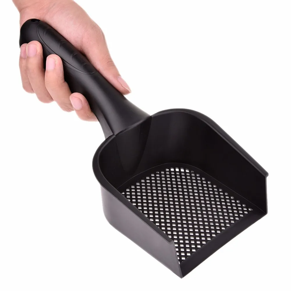 Cat litter scoop Aluminum Rubber Shovel Cleaning Garden Pet cat Litter Shovel Tool