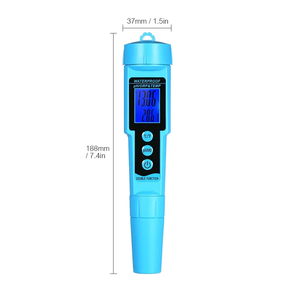 KKMOON Портативный Ручка портативный тестер качества воды фильтр измерения качество и чистота воды тестер PH/ORP/TEMP метр