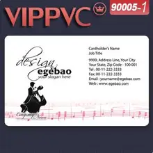 90005-1 дизайн визиток онлайн-шаблон дизайнера и с тиснением из ПВХ визитная карточка