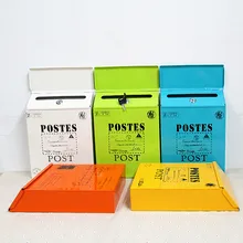 Creative Mailbox Metal Vintage Tin Mail Box Post Boxes Bucket Rustic Wrought Iron Mailbox Newspaper Letter Boxes With Lock Creative Mailbox Metal Vintage Tin Mail Box Post Boxes Bucket Rustic Wrought Iron Mailbox Newspaper Letter Boxes With Lock