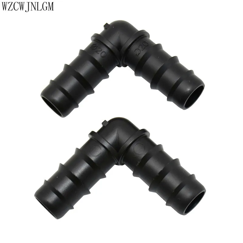 

Garden Irrigation DN15 Elbow 90 Degree Angle 1/2 Hose Garden Micro Irrigation Water Connector Repair Adapter 50pcs
