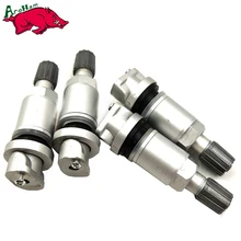 Harbll 4 Piece Válvulas DOS Pneus TPMS Para LAND ROVER/CHRYSLER/VOLVO Válvula Tubeless Tire Pressure Monitoring System Sensor haste de Reparação