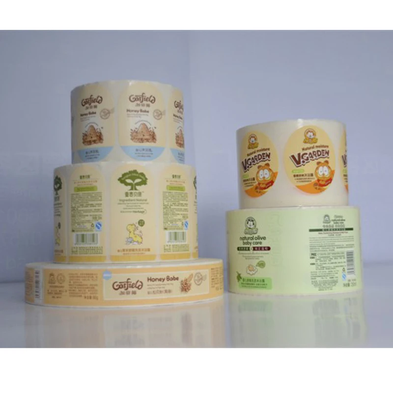 

High quality custom food label sticker, Custom printing medicine bottle label, test tube wrap paper labels