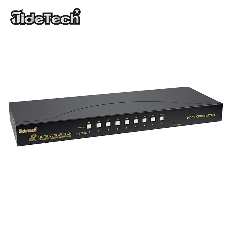 8 Port HDMI USB KVM Switch 8 PCs Sharing 1 Monitor usb