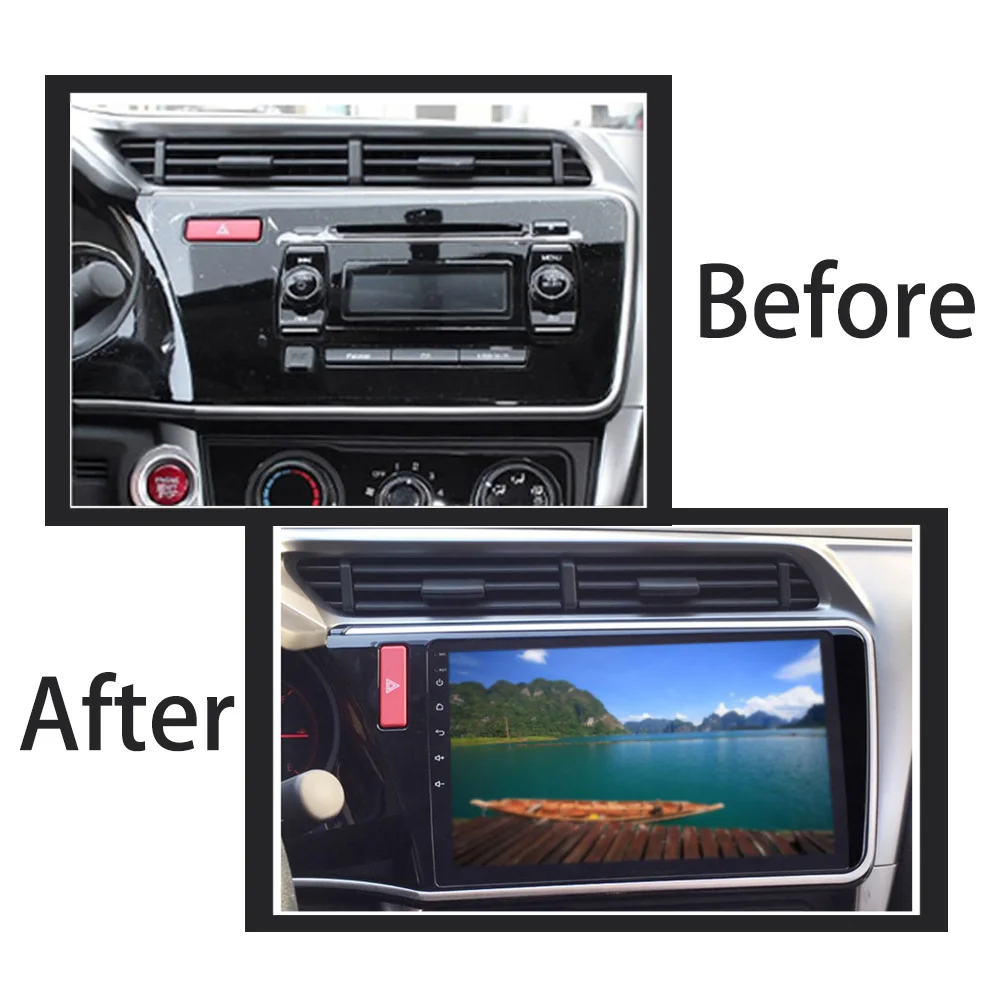 Discount Android 8.1 Car GPS Navigation For Honda City Greiz Gienia 2015-2018 Support Stereo Audio Radio Video Bluetooth 2