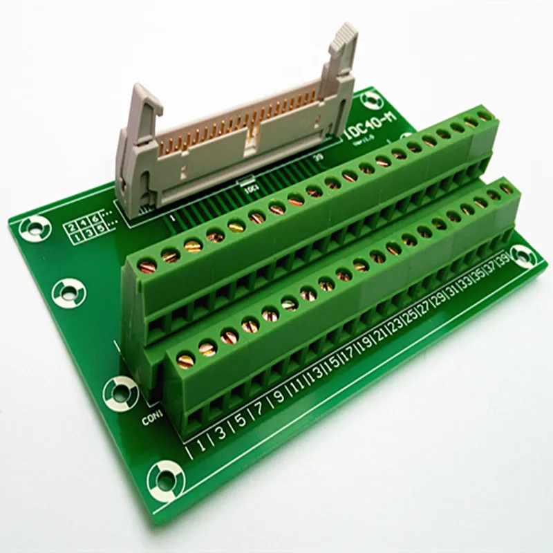 IDC40 2x20 штифтов 0 1 &quotштыревой секционный щит клеммный блок разъем.|terminal block|connector