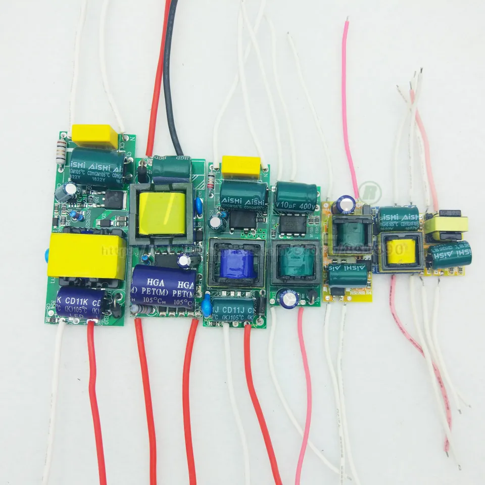 1-36 Вт Светодиодный драйвер вход AC110V/220 В Источник Питания постоянный ток 300 мА IC трансформатор освещения встроенный для DIY светодиодный лампы