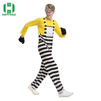 

2020 New Arrivel Halloween Party Cosplay Costumes Minion Costume Despicable Costume Minion Costume For Adult Free Shipping