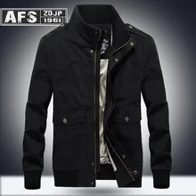 Куртка с воротником-стойкой Мужская короткая мужская куртка Верхняя одежда Повседневная аутентичная плюс бархатная куртка новые осенние куртки теплое Стеганое пальто