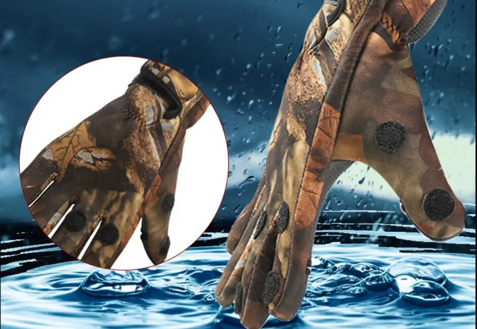 Новые спортивные кожаные согревающие рыболовные перчатки дышащие противоскользящие перчатки из неопрена рыболовное оборудование