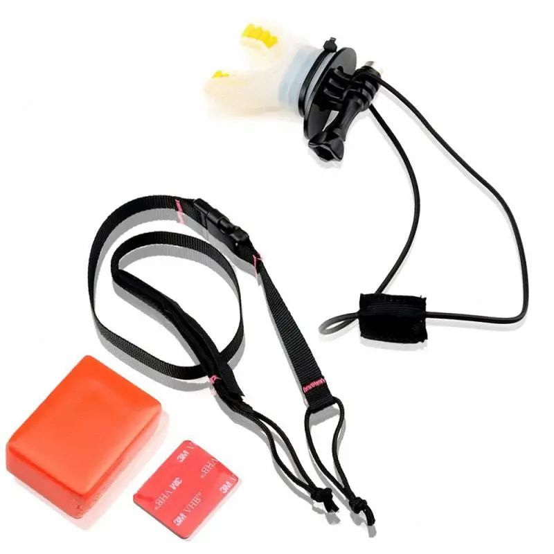 

For GoPro Surf Mouth Mount Dummy Bite Surfing Diving Accessories Set for GoPro Hero 5 4 3 2 Session Xiaomi 4K SJCAM SJ4000 H9
