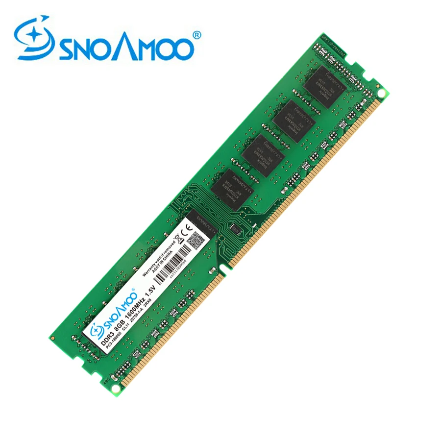 SNOAMOO настольный ПК DDR3 4 Гб 1333/1600 МГц PC3-12800S памяти 240pin DIMM 8GB 1333/1600 МГц для Intel компьютер пожизненная Гарантия