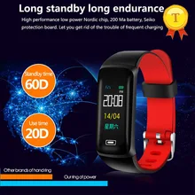 Новое Поступление Смарт Группа Браслет сердечный ритм крови контроля давления IP67 Водонепроницаемый длительным временем ожидания долго выносливость smartband