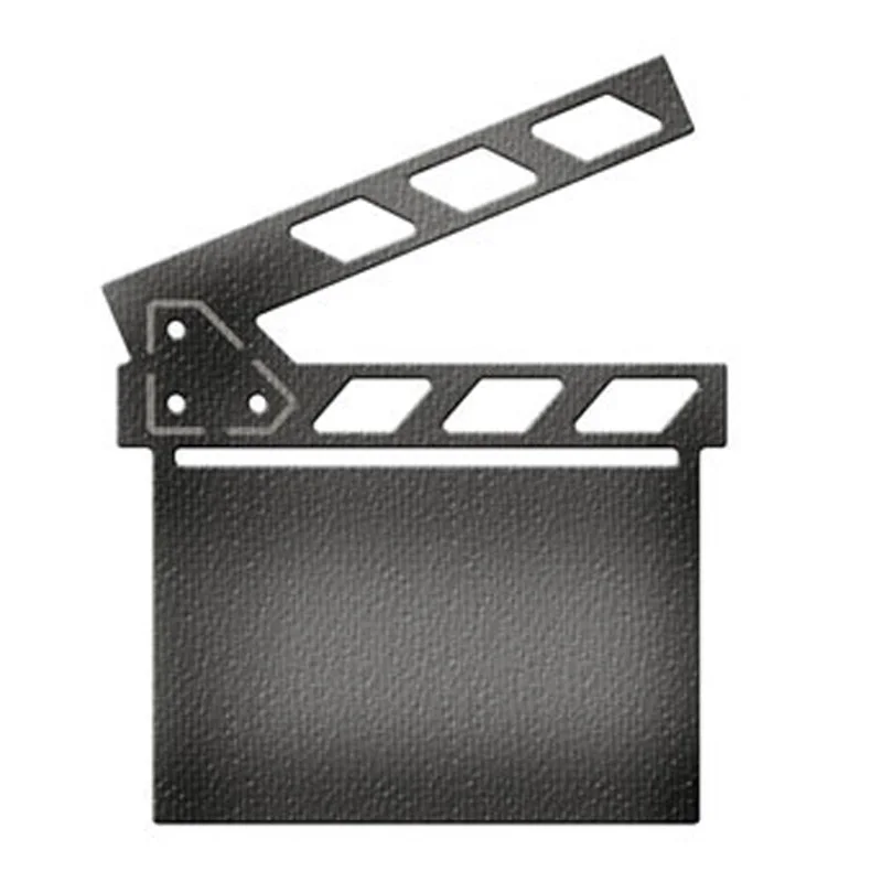 

HamyHo Metal Steel Cutting Dies Movie Record Board Frame For DIY Scrapbooking Paper/photo Card Embossing Dies Making Cards