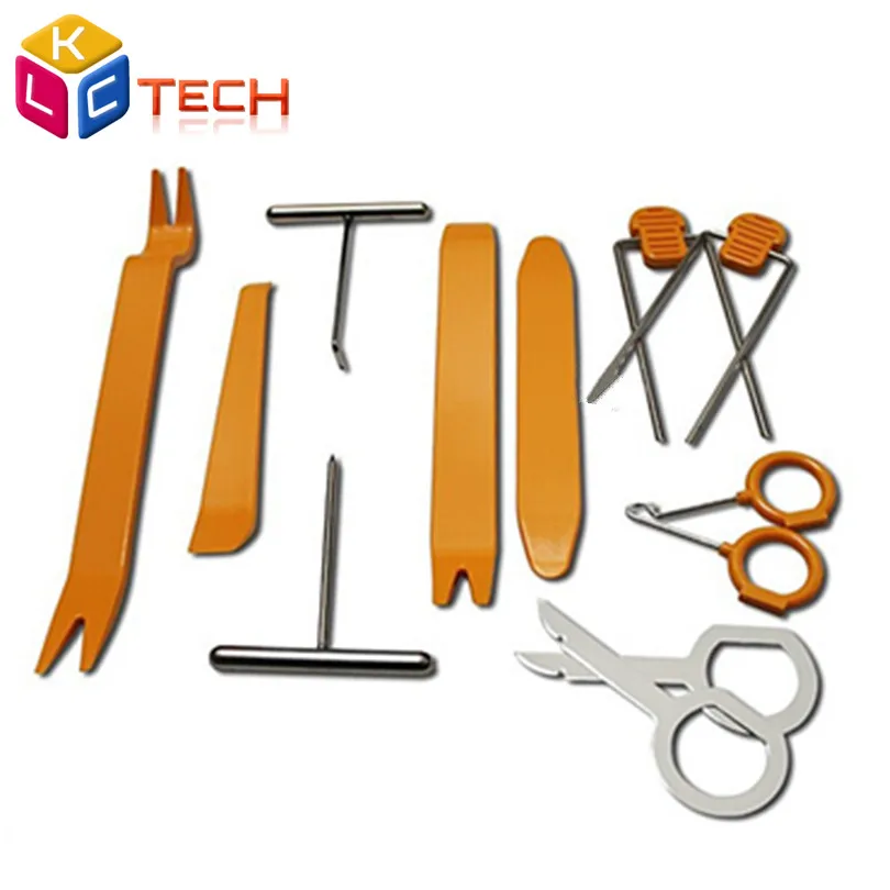 

A+Quality Car Disassembly Tools Car dvd player Stereo Refit Tools Interior Plastic Trim Panel Dashboard Installation Removal Pry