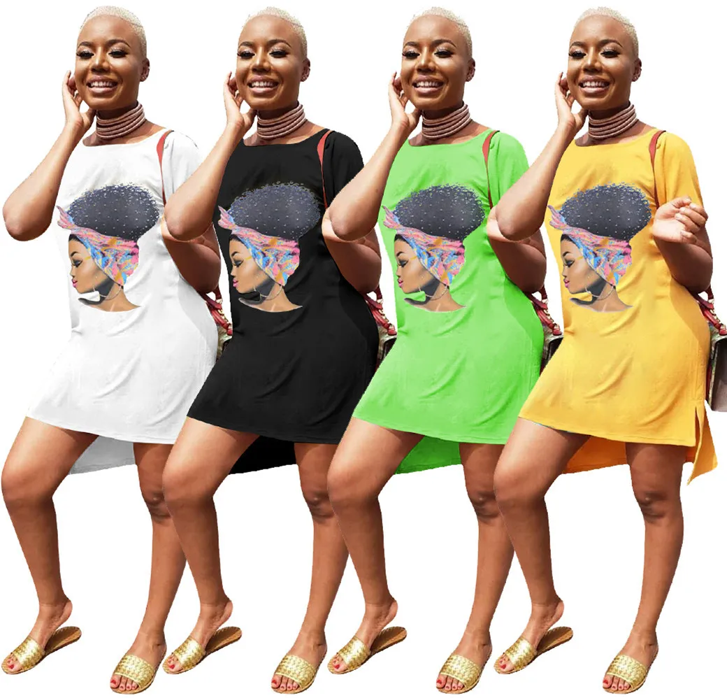 

Dashiki African Dresses For Women 2019 Summer Plus Size Dress