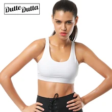Back Mesh Triangle Push Up Sports Bra Top font b Fitness b font Racerback Bras Women