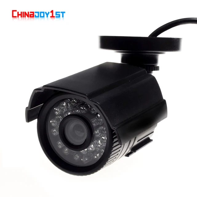 4mm Security Camera 800TVL IR-Cut Filter 24 IR Day/Night Vision Video Outdoor Waterproof Surveillance CCTV Camera