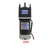 150W DC gear motor, high speed power torque motor, reversible motor zga37rg 12v dc 100 rpm gear box motor 1 34 5 high torque 3500r min reversible motor