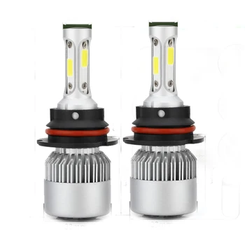 

High or Low Beam Headlamp Lamp Bulbs LED Headlights 6000K Headlamp Replacement 2 x 9007/HB5