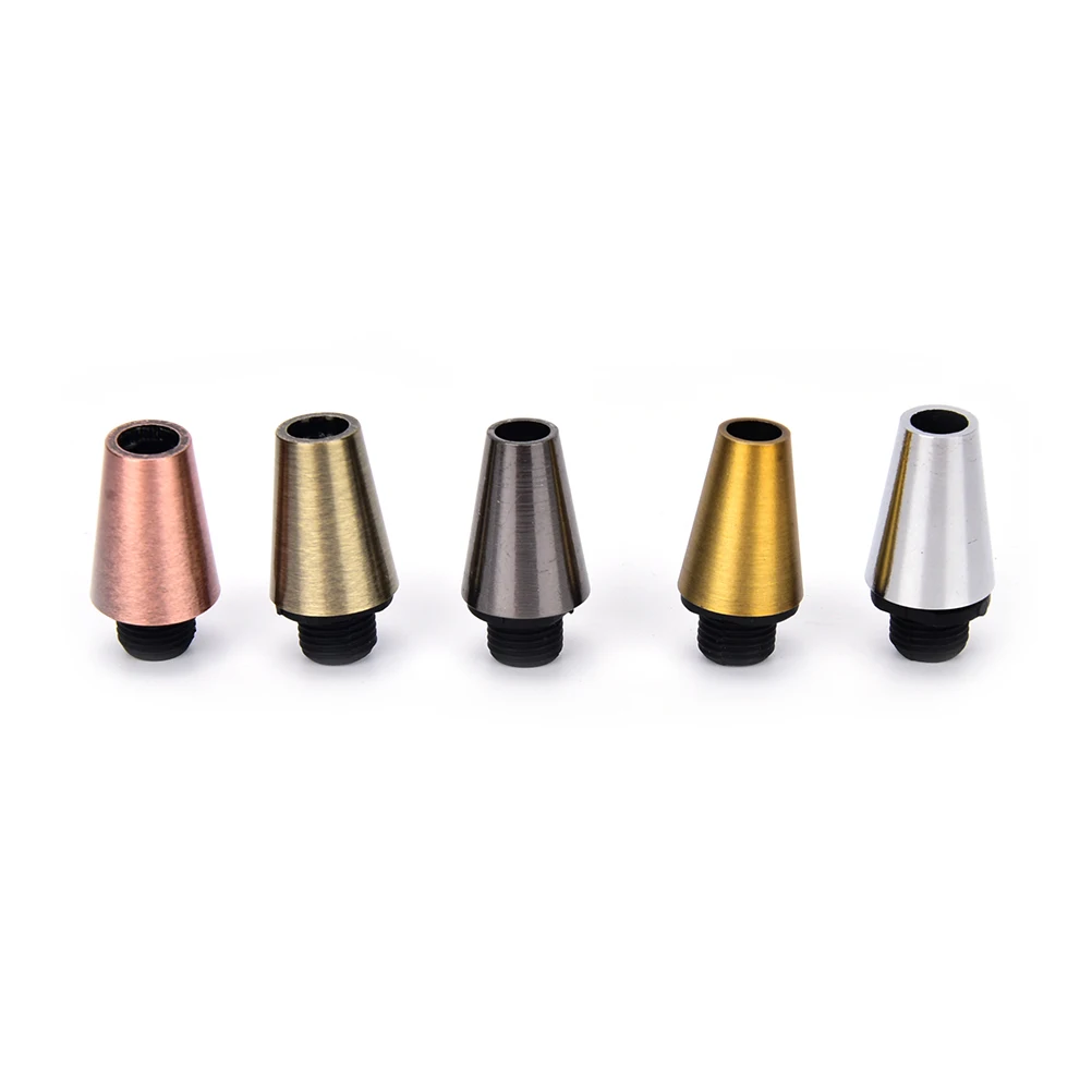 New Retro Aluminum Metal Strain Relief Piece Threaded Cord Grip Sewing Cloth Wire Socket Line Cap Pendant Light Cable Lock