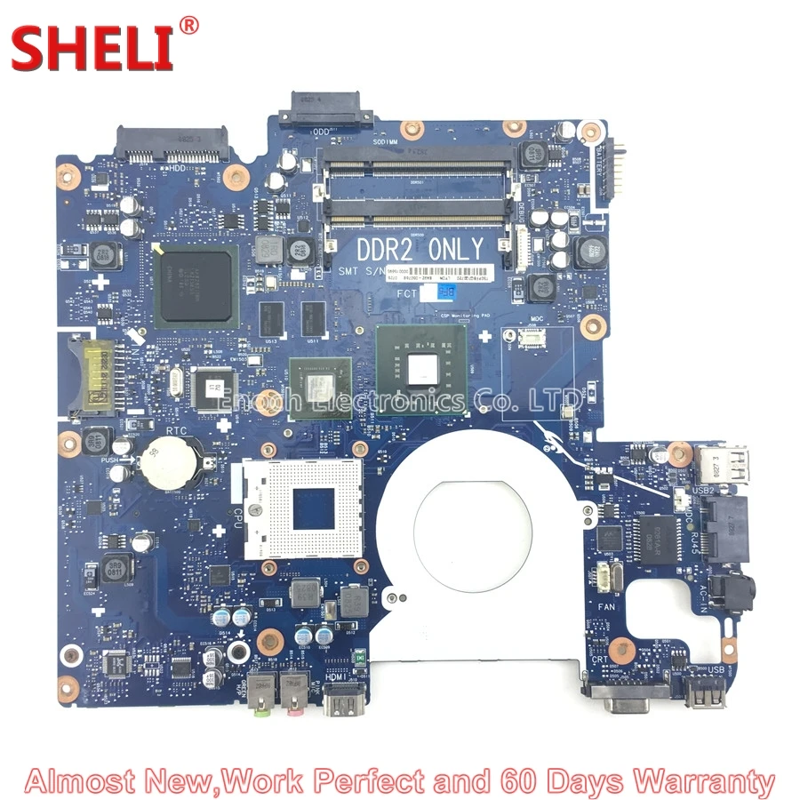BA92-05076A BA92-05076B Laptop Motherboard For Samsung R510 NP-R510 P510 BA41-00921A LYON PM45 9200M DDR2 1