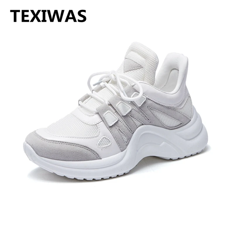 حار المرأة أحذية رياضية تنفس شبكة النساء حذاء كاجوال امرأة تفلكن الدانتيل يصل Footwears الإناث منصة أحذية رياضية حار المرأة أحذية رياضية تنفس شبكة النساء حذاء كاجوال امرأة تفلكن الدانتيل يصل Footwears الإناث منصة أحذية رياضية