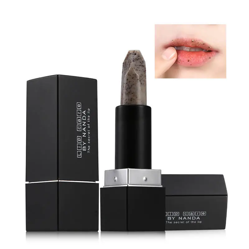 BearPaw Exfoliator Plant Shea Butter Scrub Lipstick Moisturizer Exfoliating Dead Skin Repair Lip Care |