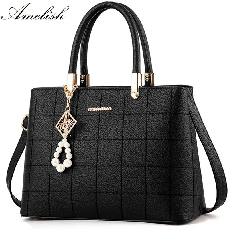

2018 Fashion Pearl Tassel Bag For Women Ladies Famous Brand Designer Shoulder Bag Girls Leather Crossbody Messenger Tote Handbag