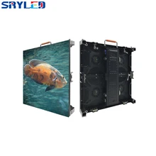 Outdoor Waterproof IP65 P4.81 Full Color 500MM x 500MM Die-casting Aluminum LED Cabinet