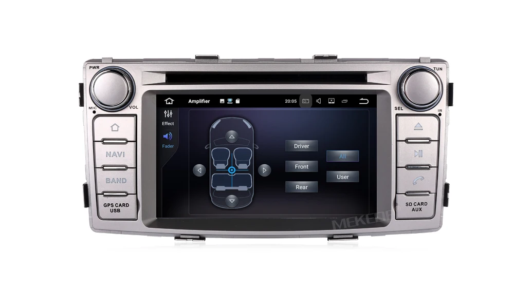Excellent PX3 Android 7.1 2G RAM CAR DVD FOR TOYOTA HILUX / Fortuner 2012-2015 car audio gps player stereo head unit Multimedia build in 16
