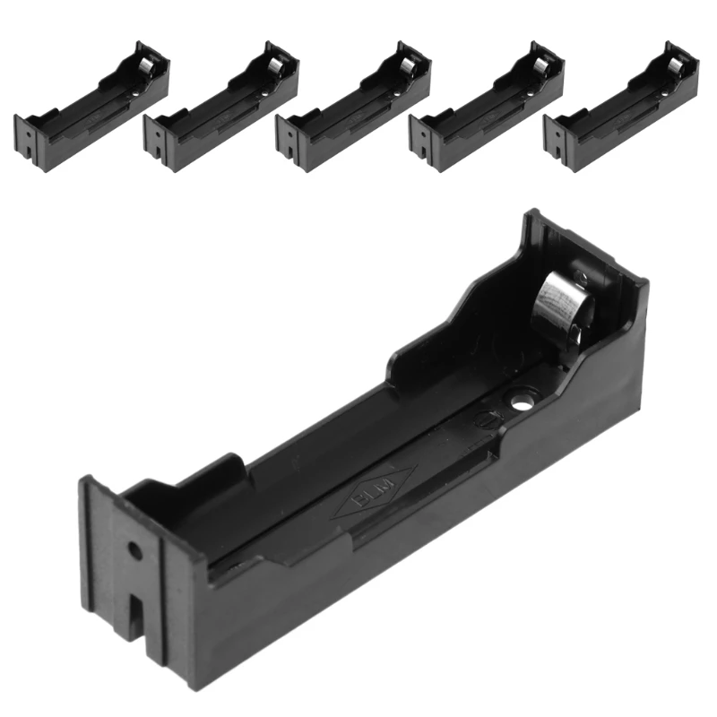 

5Pcs/Set DIY ABS Storage Box 2-Pin Holder Case For 1x Li-ion 18650 3.7V Battery