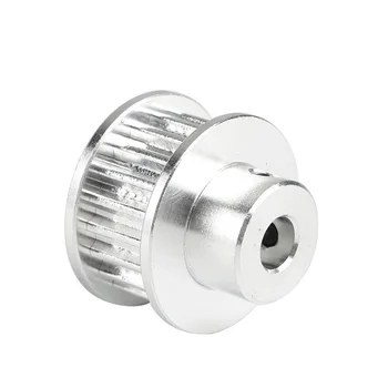 

Hot Sale Aluminum 3GT 20 Teeth Timing Belt Pulley Flange Synchronous Wheel for 3D Printer