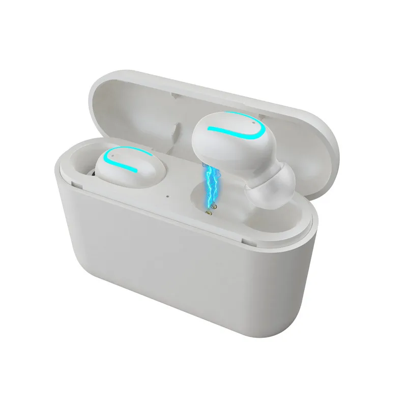 

Bluetooth mini Headset 5.0 New Version Dual Call True Wireless HBQ Invisible Ear headphones Sports Earphone For iphone Android