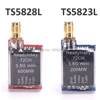 

FPV 5.8G 72CH TS5823L 200mW / TS5828L 600mW Mini Wireless AV Audio Transmitter Module for RC Quadcopter FPV Racing Drone