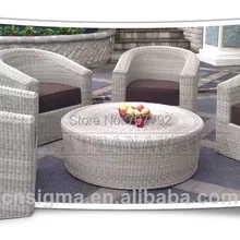 Горячая Ньюкасл открытый сад ротанга набор столовых приборов