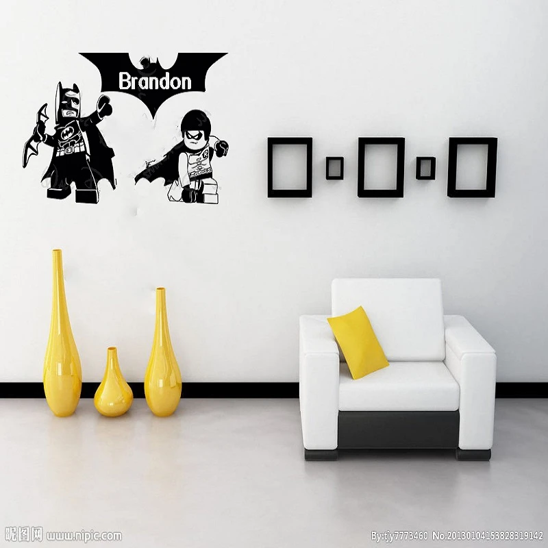 De Dibujos Animados De Lego Pegatina De Batman Para Pared