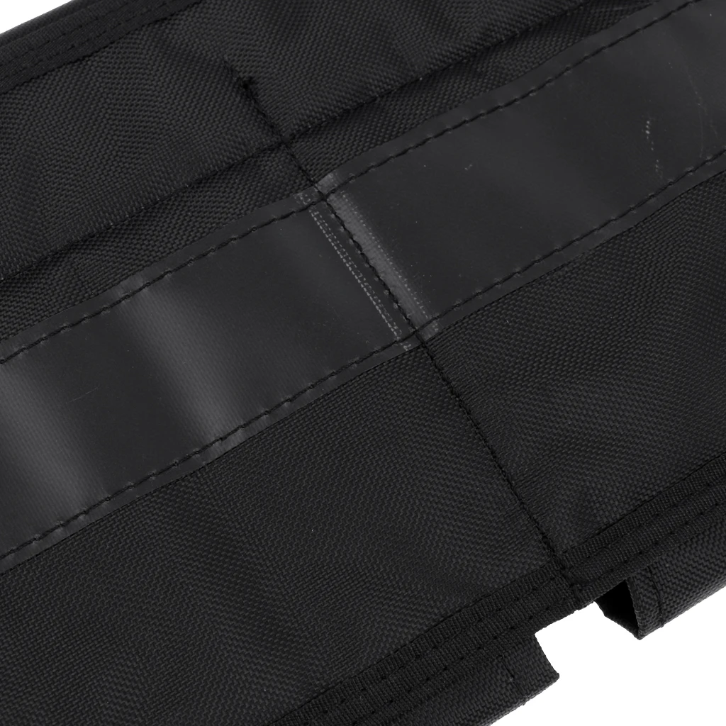 Perfeclan Durable Strong Weight Belt 3 Pocket Webbing Waist Strap For Scuba Diving Free Dive Scuba Diving 