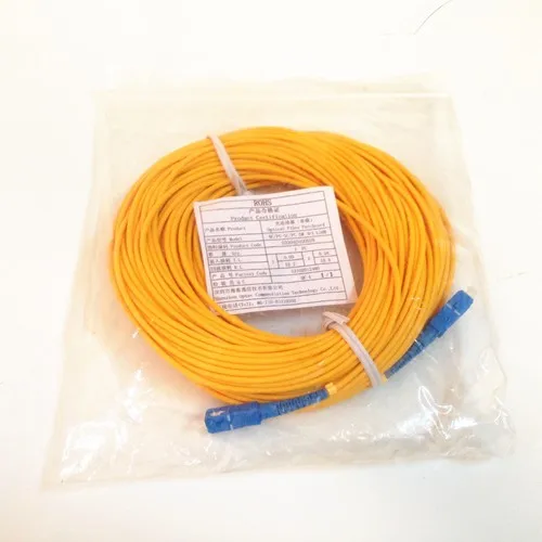 imágenes para Envío Gratis Fibra Óptica Puente SC-SC SM SX 3mm 30 M 9/125um 30 Metros SC/PC Patch Cord de fibra Óptica en la Acción imágenes para Envío Gratis Fibra Óptica Puente SC-SC SM SX 3mm 30 M 9/125um 30 Metros SC/PC Patch Cord de fibra Óptica en la Acción