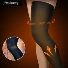 1 piezas de ropa deportiva de invierno de compresión leggwarmer elástico ciclismo baloncesto fútbol Socer mangas pantorrilla pierna soporte rodilla Protector(China)