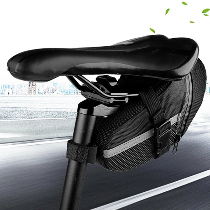 Tail Bike Bag Accessory Pouch Portable Front tube Riding Saddle Waterproof Outdoor Bicycle