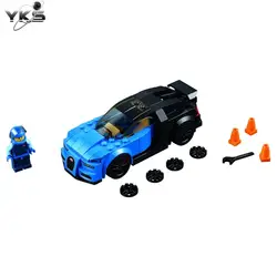 DIY Building Block автомобили игрушки Разборка для Bugatti гоночный автомобиль собранная модель головоломка пластик гоночный автомобиль игрушки для