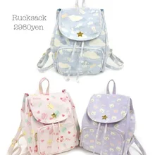 Японский известный дизайн женская сумка милый цветочный принт Мягкая сестра Harajuku сумка на плечо сумка для книг школьная сумка мультяшный принт