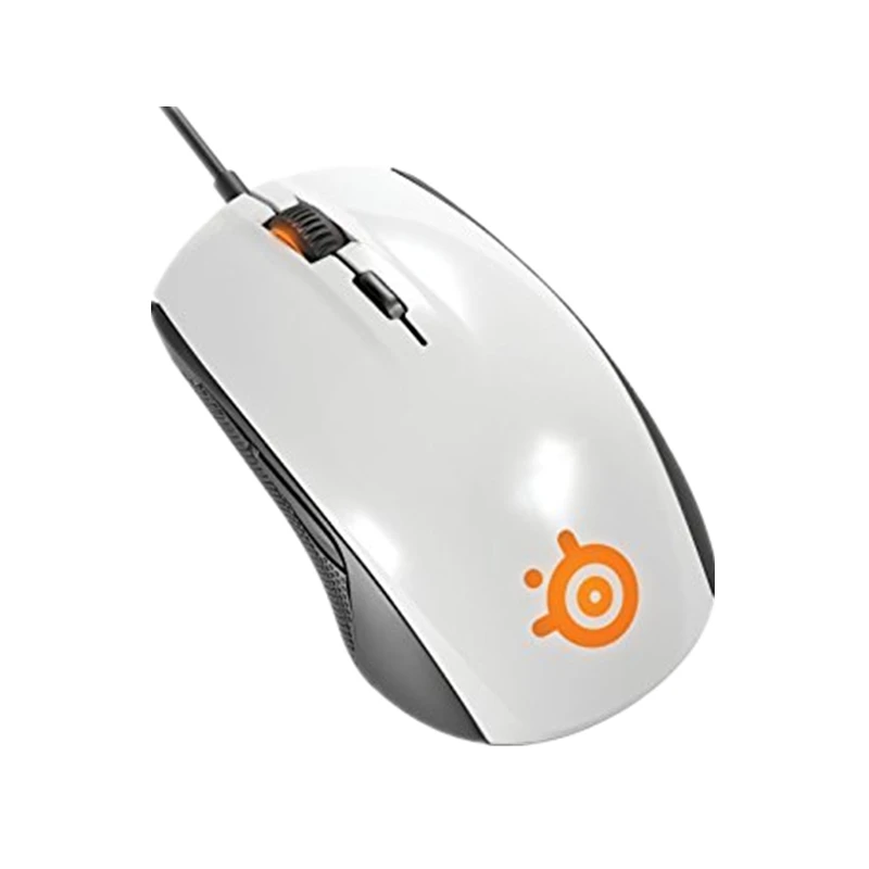 Оригинальная игровая мышь SteelSeries Rival 100, проводная оптическая USB мышь 4000 dpi с призмой RGB подсветкой, мышь Steelseries