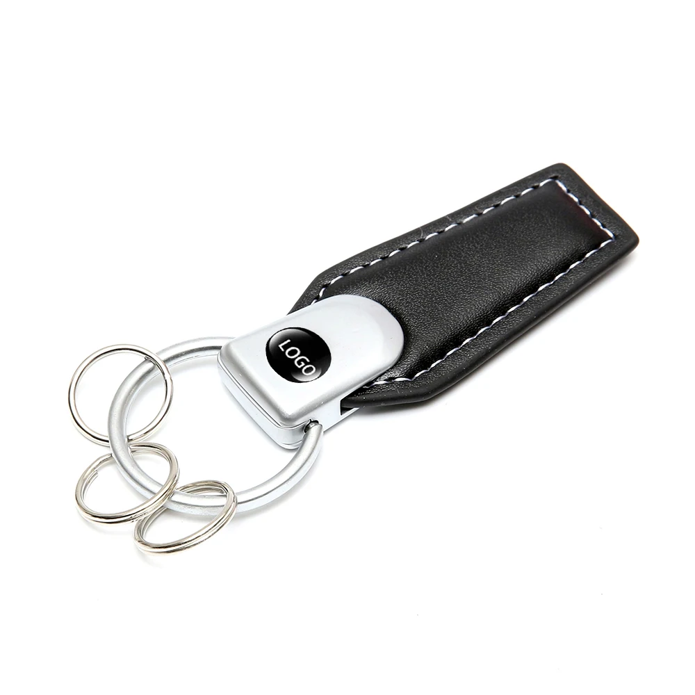 

logo Key Chain Ring Car Logo Key Leather Keychain For Nissan BMW M Audi S RS Volkswagen R Mercedes Benz AMG Subaru For Lexus